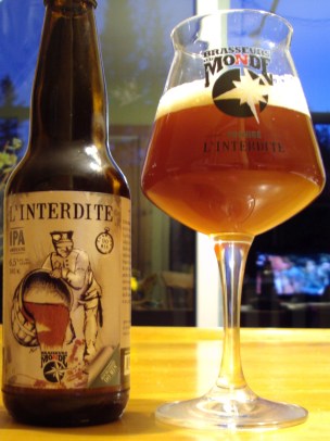 L' Interdite 90 Mins IPA - Brasseurs Du Monde